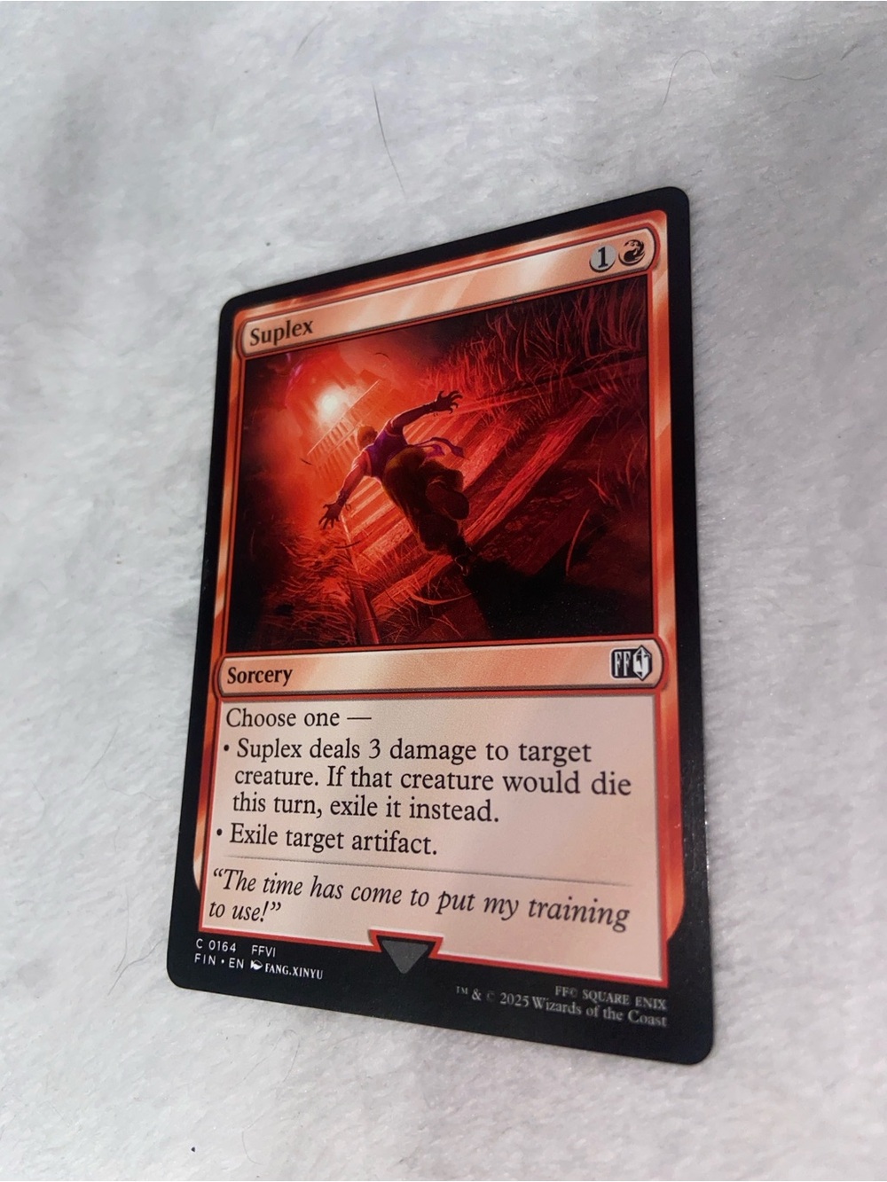 Suplex card (#0164) Magic: The Gathering Final Fantasy